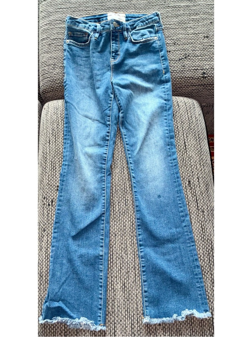 NWOT Free People Medium Wash Denim Jeans, Sz 26